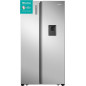 Frigorífico Hisense RS677N4WCD Clase D, Sistema No Frost, Acero Inox, 910mm